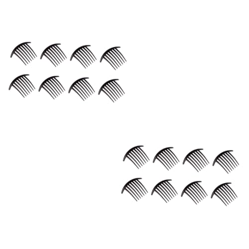 Gogogmee 16stücke Teiliges Schwarzer Handgemachter Haarkamm Aus Kunststoff Für Damen Elegante Haarschmuck-accessoires Für Hochzeiten Partys Und Täglichen Gebrauch von Gogogmee