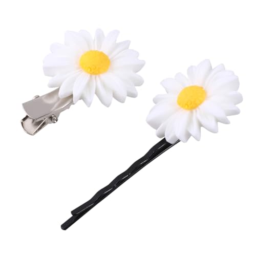 Gogogmee 16 Stück Teiliges Kleine Daisy Haarklammern Niedlich Modisch Langlebig Vielseitig für Alltag und Besondere Anlässe für Mädchen und Frauen von Gogogmee