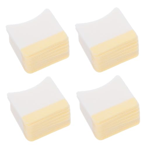 Gogogmee 160 Stück Arc förmige Wimpernpads zum Make up Entfernen Praktische Reinigungspads aus Leichtem Material für Wimperncreme Entferner Salon Heimgebrauch Kompakt und Handlich von Gogogmee