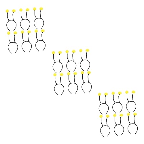 Gogogmee 3er-sets Haar-stirnband Für Jungen Und Mädchen Party-kopfbedeckung Festival-accessoire Cosplay- Und Bequem 6 Stück X 3 von Gogogmee
