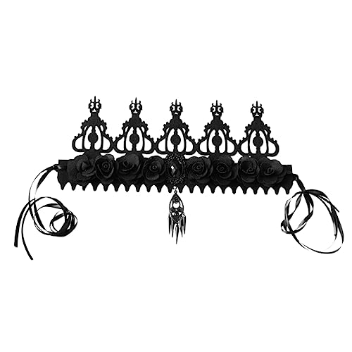 Gogogmee 1stück Halloween Krone Haarschmuck Für Kostümpartys Headdress Für Masquerade Bühnenaufführungen Und Feiern Langlebig Und von Gogogmee