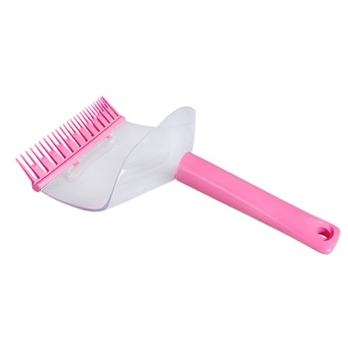 Gogogmee Ponyschneidekamm Mit Zum Sammeln Abgeschnittener Haare Ponytrimmwerkzeug Aus Hochwertigem Material Langlebiger Hairstying-trimmkamm Für Geraden Diy-haar-kamm Für Frauen Und Mädchen von Gogogmee
