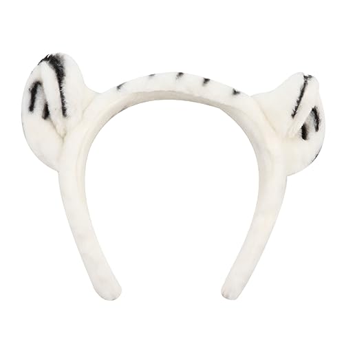 Gogogmee Simulierter Leoparden Haarreif Cosplay für Erwachsene und Kinder Plüsch Cartoon Stirnband für Partys und Kostüme von Gogogmee