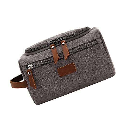 Gogogmee 1Stück Reise Waschbeutel Multifunktionale Kosmetiktasche für Geschäftsreisen Geräumiger Toilettenartikel Organizer mit Mehreren Fächern Robustes Material für Unterwegs von Gogogmee