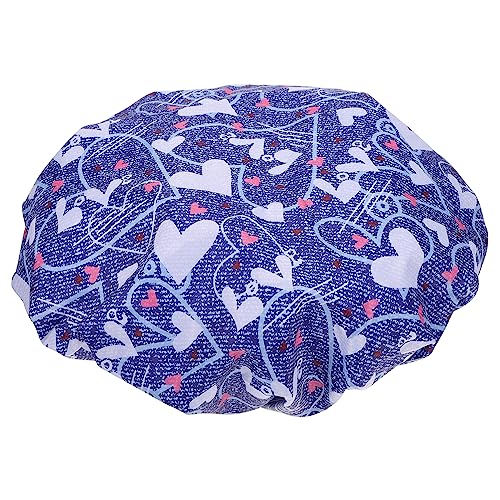 Gogogmee 1stück Multi-funktionale Männer-duschhaube Wasserdichtes Badekappen Praktischer Haarschutz Für Herren Für Reisen Und Zuhause Robustes Mit Herz-muster von Gogogmee