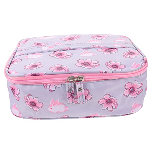 Gogogmee 1stück wasserdichte Oxford Kosmetiktasche Große Reise-toilettentasche Tragbare Make-up-Organizer Für Damen Multifunktionale Aufbewahrung Farbe Zufällig von Gogogmee