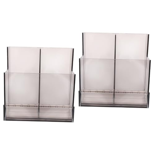 Gogogmee 2 Pcs Nagel Bohrer Ständer Maniküre Werkzeug Box Nail Art Lagerung Organizer Bohrer von Gogogmee