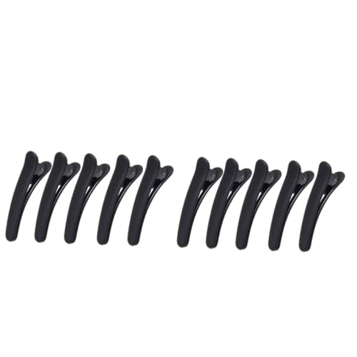 Gogogmee 24stücke Schwarze Haarklammern Matte Und Glänzende Haarspangen Rutschfest Für Friseure Und Täglichen Gebrauch Geeignet Für Damen Und Mädchen von Gogogmee