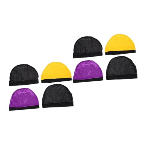 Gogogmee 8stücke Elastische Wellenkappen Unisex Seidige Für Lange Und Kurze Haare Atmungsaktive Dome Caps Zufällige Farben Für Haarpflege Und Schlaf von Gogogmee