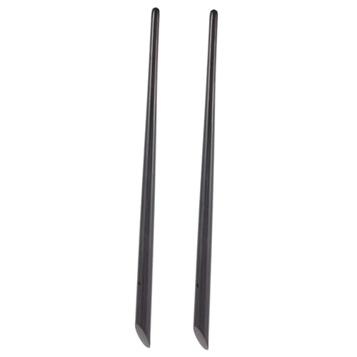 Gogogmee 2 Stück Antike Haarnadeln aus Schwarzem Chinesische Haarschmuck Sticks mit Glatter Oberfläche Retro Haarforken für Damen und Mädchen Geeignet für Traditionelle Frisuren und von Gogogmee