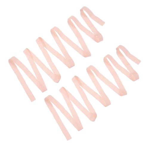 Gogogmee 2 Stück Ballettschuh Bänder aus Pinkem Antirutsch Canvas für Spitzenschuhe und Ballettschuhe Weiche Strapazierfähige Tanzschuhbänder für Damen und Mädchen für Training und von Gogogmee