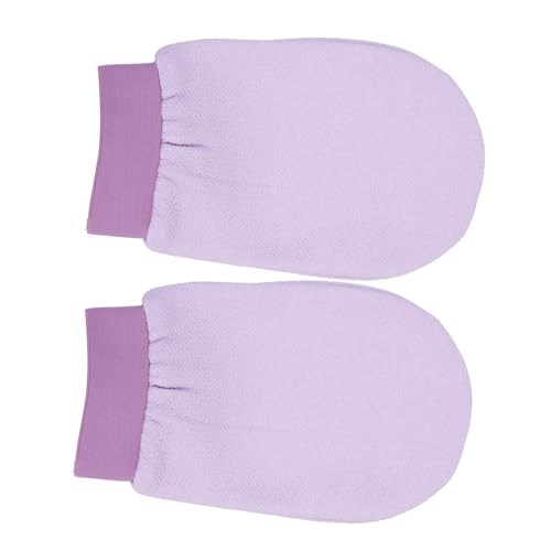 Gogogmee 2 Stück Doppelseitige Peeling Handtücher Exfolierende Badetücher aus Leichtem für Körperpflege und Massage für Optimale Hautreinigung und Stimulation von Gogogmee