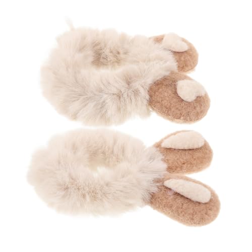 Gogogmee Modische Haarseile 2er-pack Haargummis Mit Hasenohren Weiches Haar-accessoire Für Mädchen Dekoratives Haarband Für Stylisches Haar von Gogogmee