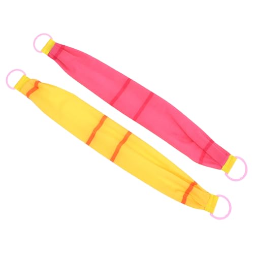 Gogogmee 2 Stück Körperpeeling Handtücher aus Sicherem Material Beidseitig Nutzbare Leichte Dusch Rückenschrubber mit Starker Reinigungskraft Schnelles Aufschäumen für Reisen und Camping von Gogogmee