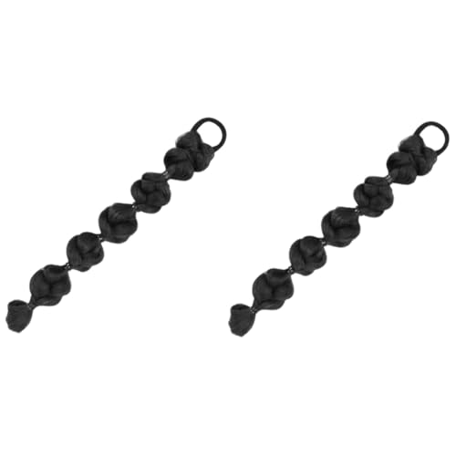 Gogogmee 2stücke Langes Geflochtenes Pferdeschwanz-haarteil Für Damen Synthetische Haarverlängerung Natürliches Aussehen Schnell Und Einfach Zu Stylen Für Jeden Anlass von Gogogmee