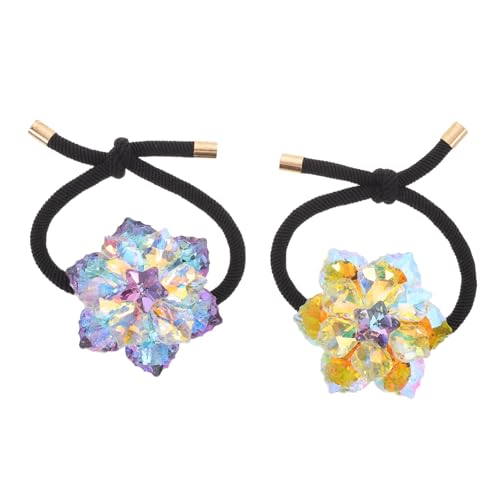 Gogogmee 2 Stücke Kristall Blumen Haargummis mit Funkelnden Strasssteinen Elastische Langlebige Schwarze Haarbänder mit Blütenmotiv Modische Haarschmuck-accessoires für Damen und Mädchen Gogogmee 2 Stücke Kristall Blumen Haargummis mit Funkelnden Strasssteinen Elastische Langlebige Schwarze Haarbänder mit Blütenmotiv Modische Haarschmuck-accessoires für Damen und Mädchen von Gogogmee