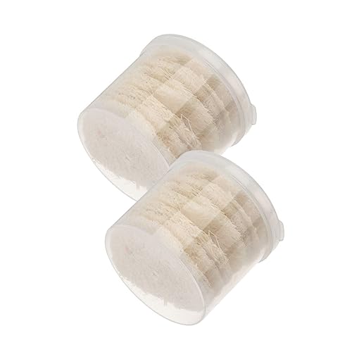 Gogogmee 20 Stück Teiliges Rundes Gesichtsreinigungspad aus Natürlichem Luffa Schwamm Sanftes Peeling und Make Up Entferner Wiederverwendbar Hautfreundlich für Mädchen und Tägliche von Gogogmee