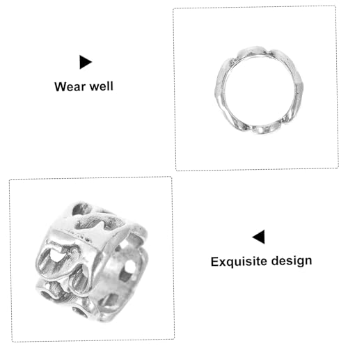 Gogogmee 20 Stück Teiliges Vintage Haarschmuck Dreadlocks Spiralen Haarringe aus Silber für Zöpfe und Braids Damen Herren Party Hochzeit Styling Gogogmee 20 Stück Teiliges Vintage Haarschmuck Dreadlocks Spiralen Haarringe aus Silber für Zöpfe und Braids Damen Herren Party Hochzeit Styling von Gogogmee