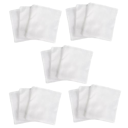 Gogogmee 200Stücke Make Up Entferner Pads aus Baumwolle Sanfte Gesichtsreinigung Vielseitig Einsetzbar für Hautpflege und Make Up Anwendung für Zuhause und Studios von Gogogmee