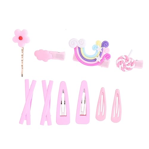 Gogogmee 20Stücke Haarspangen Set in Bunten Cartoon Designs Niedliche Regenbogen Haarclips für Mädchen für Partys und Verschiedene Anlässe von Gogogmee