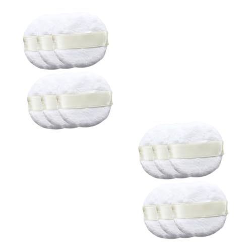 Gogogmee 20stücke Ultra Kurze Plüsch Make-up Schwämme Für Flüssige Foundation Und Puder Wiederverwendbare Kosmetik- Weiß Für Frauen Und Mädchen Für Foundation Concealer Und Blush von Gogogmee