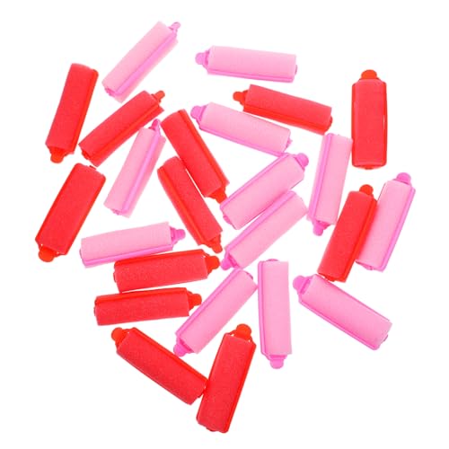 Gogogmee 24stücke Schwamm Haarroller Für Frauen Diy Haar Curler Lockenwickler Mit Clip Air Bangs Roller Für Lockiges Haar von Gogogmee