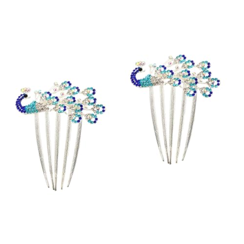 Gogogmee 2 Stücke Legierung Und Strass Dekorative Haar Kamm Braut Haar Clip Hochzeit Zubehör Modische Für Altersgruppen von Gogogmee