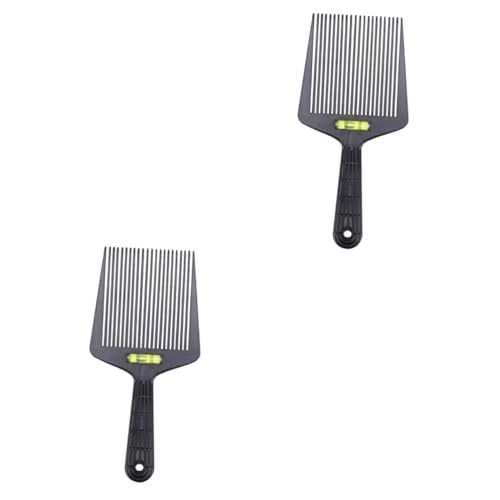 Gogogmee 2St Kamm hair clipper haarschneidemaschinen hairclipper haar schneidemaschine haarscherer Clipper-Greifer Frisierkämme für Salons Afro-Pick aus Stahl Männer für Herren von Gogogmee