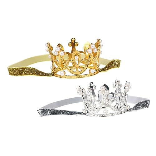 Gogogmee 2St Krone Stirnband dekorativer Geburtstagshut Krippendekor -Dekor kinderkleider kinderkleidung stirnbänder Kindergeburtstag Partyhut Geburtstagskronenhut Legierung Gogogmee 2St Krone Stirnband dekorativer Geburtstagshut Krippendekor -Dekor kinderkleider kinderkleidung stirnbänder Kindergeburtstag Partyhut Geburtstagskronenhut Legierung von Gogogmee