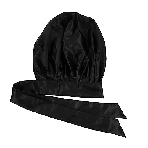 Gogogmee 2 Stücke Bequeme Satin Motorhaube Zum Schlafen Haar Motorhaube Jungen Und Mädchen Nachtwäsche Kopftuch Hut von Gogogmee