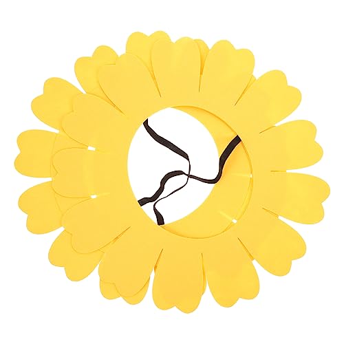 Gogogmee 2stücke Sonnenblume Kopfschmuck Für Veranstaltungen Leichtes Und Strapazierfähiges Kopfstück Aus Filz Für Kostüme Für Erwachsene Perfektes Accessoire Für Karneval Und von Gogogmee