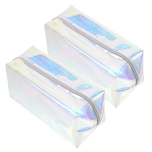 Gogogmee 2 Kulturbeutel Kosmetiktasche Reise Make-Up Tasche für Frauen Multi-Fach Tasche Reißverschluss von Gogogmee