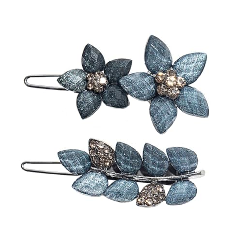 Gogogmee 2Stücke Blumenhaarspangen Haarnadeln Haarschmuck für Damen Haardekor aus Perfektes für Besondere Anlässe und Frisuren von Gogogmee