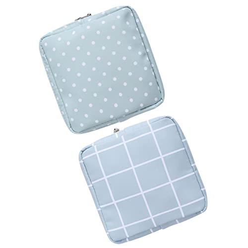 Gogogmee 2er-Pack Serviettentaschen Mit Reißverschluss Wickeltasche Aus Baumwollmaterial Tragbare Tasche Für Frauen Und Mädchen Auf Reisen Im Freien Gogogmee 2er-Pack Serviettentaschen Mit Reißverschluss Wickeltasche Aus Baumwollmaterial Tragbare Tasche Für Frauen Und Mädchen Auf Reisen Im Freien von Gogogmee