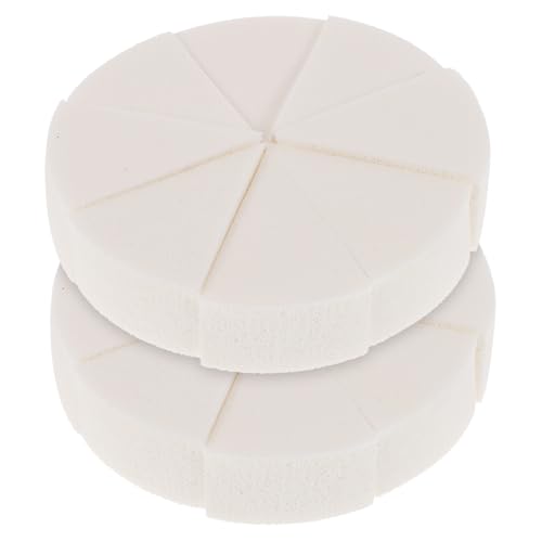 Gogogmee 2sätze Keilförmiger Make-up-schwamm Für Foundation Puderquaste Für Damen Make-up-zubehör Blender-schwamm Für Concealer Highlighter von Gogogmee