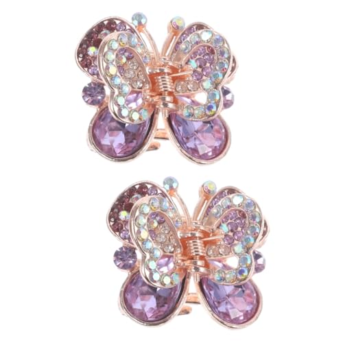 Gogogmee 2stücke Butterfly Haarklammer Mit Strass Mittlere Elegantes Design Für Damen Für Partys Und Alltagsgebrauch Hält Das Haar Fest Und Sorgt Für Einen Stilvollen Look Gogogmee 2stücke Butterfly Haarklammer Mit Strass Mittlere Elegantes Design Für Damen Für Partys Und Alltagsgebrauch Hält Das Haar Fest Und Sorgt Für Einen Stilvollen Look von Gogogmee