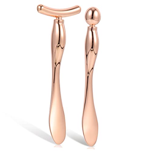 Gogogmee 2stücke Metall Augencreme Massager Augencreme Augen Massager Werkzeug Augen Löffel von Gogogmee