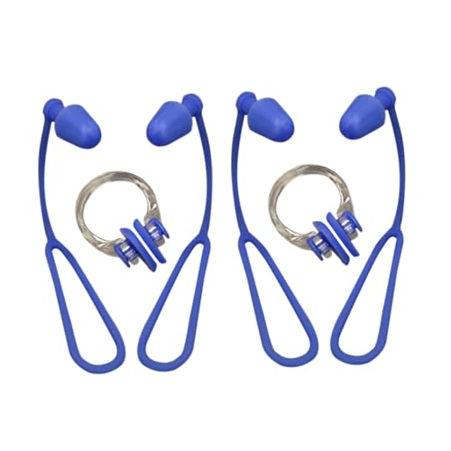 Gogogmee 2stücke Wasserdichter Nasenclip Und Ohrstöpsel Für Junge Mädchen Und Erwachsene Blau Bequem Und Sicher Für Schwimmen Und Wassersport Schützend Und Einfach Zu Verwenden Gogogmee 2stücke Wasserdichter Nasenclip Und Ohrstöpsel Für Junge Mädchen Und Erwachsene Blau Bequem Und Sicher Für Schwimmen Und Wassersport Schützend Und Einfach Zu Verwenden von Gogogmee