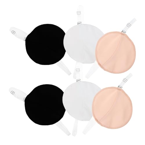 Gogogmee 3 Paare Schweißpads unter den Achseln Schweißpolster unter den Armen Achselschutz schwitzen achsel underarm sweat pad Achsel-Schweißpads Achselpads für schwitzende Frauen Polyester von Gogogmee