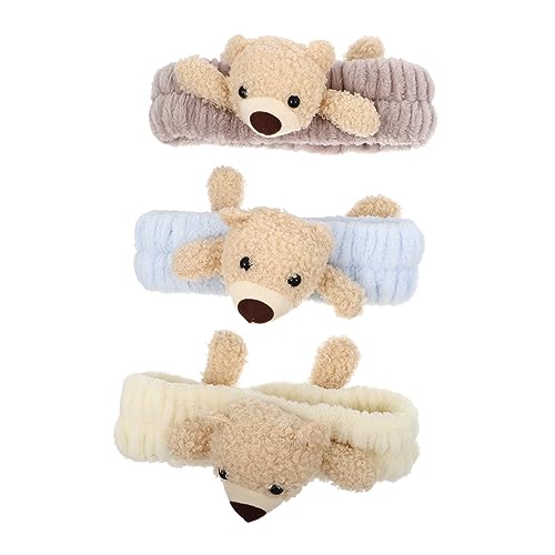 Gogogmee 1satz Teiliges Cartoon Bären Haargummis Elastische Makeup-haarbänder Für Sportliche Aktivitäten Gesichtspflege Und Und Für Und Mädchen von Gogogmee