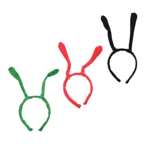 Gogogmee 3 Stück Teiliges Haarreif mit Dekorativen Bienen Antennen Farbenfrohe Haarreifen für Party Geburtstag und Festliche Anlässe Weiche Elastische Kopfbedeckungen für Mädchen von Gogogmee