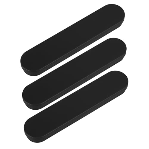 Gogogmee 3 Stück Teiliges Metall Feder Mäppchen Rechteckige Bleistiftbox aus Eisenblech Vielseitige Stiftetasche für Schule Büro und Aufbewahrung von Kleinteilen von Gogogmee