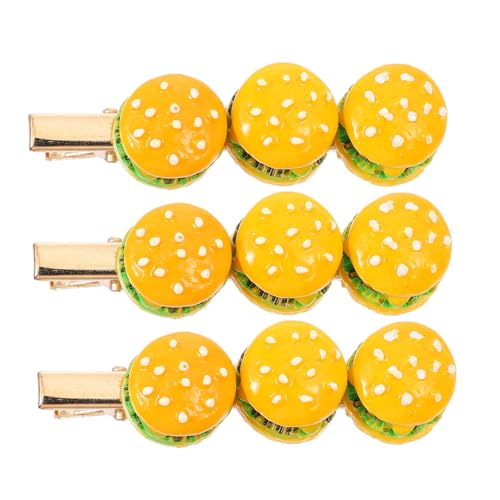 Gogogmee 3stücke Lustige Burger Haarschmuck Haarspangen Für Mädchen Kreative Dekorative Haaraccessoires Im Food-design Für Jede Frisur Und von Gogogmee