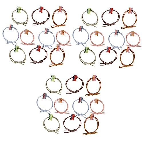 Gogogmee 30stücke Teiliges Cartoon Dinosaurier Haargummis Elastische Haarbänder Für Mädchen Und Damen Hautfreundlich Robust Und Rutschfest Für Alltag Und Besondere Anlässe von Gogogmee