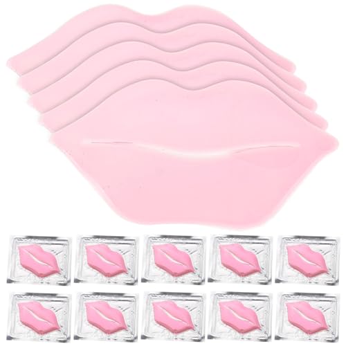 Gogogmee 30 Stück Lippenmaske Lippencreme Lippenpflege Notwendigkeit Lippenmaske Damen Kosmetik Lippenpflegepad Tragbare Lippenfilme Praktische Lippenfilme von Gogogmee