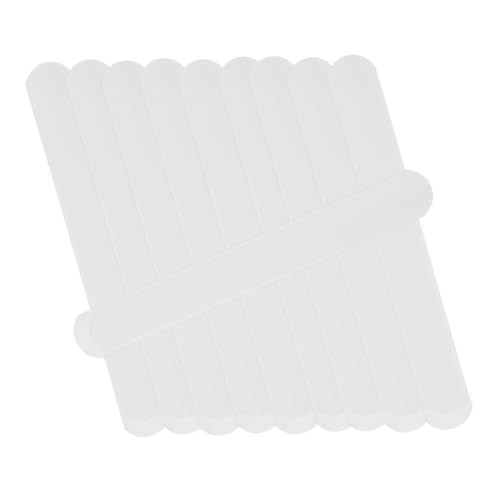 Gogogmee 30 Stück Teiliges DIY Slap Armband aus Beschreibbare Weiße Schnapparmbänder für Kreative Malspaß Armbänder zum Bemalen Flexible Handgelenksbänder für Jungen und Mädchen Geschenk von Gogogmee