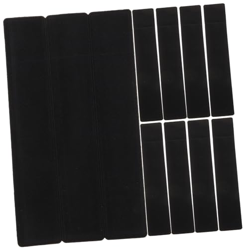 Gogogmee 30 Stück Teiliges Einzelne Schwarze Stiftbeutel aus Dickem Samtmaterial Robuste Geschenkverpackung für Füllfederhalter und Kugelschreiber Kompakte Pen Pouches zum Sicheren Schutz von Gogogmee