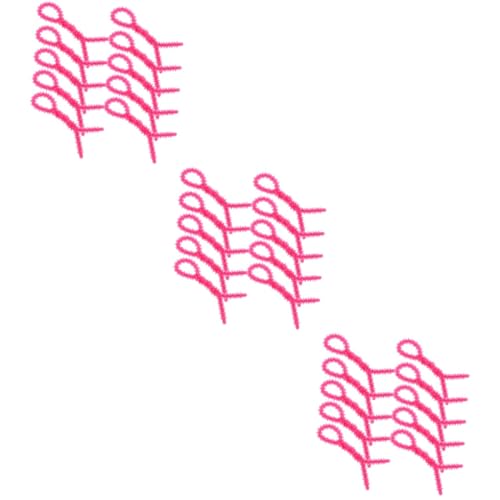 Gogogmee 30 Stück Teiliges Silikon Spiral Perm Rods Haarröllchen für Langes Haar Damen Haarstyling Flexibel Langlebig Klein Rosa von Gogogmee
