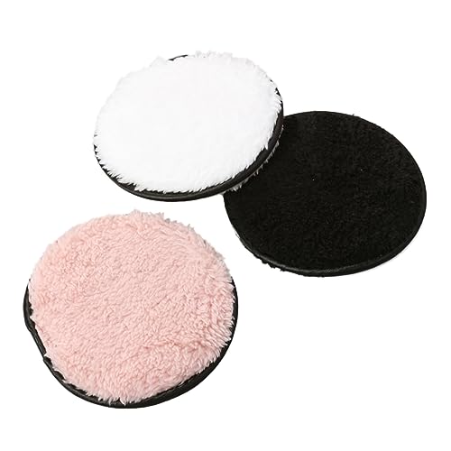 Gogogmee 3stücke Make-up-entferner-schwamm Reinigungsschwamm Für Gesicht Waschbar Doppellagig Entfernt Make-up Sonnencreme Kosmetika Mit Baumwolle Leichtgewichtig Für Unterwegs von Gogogmee