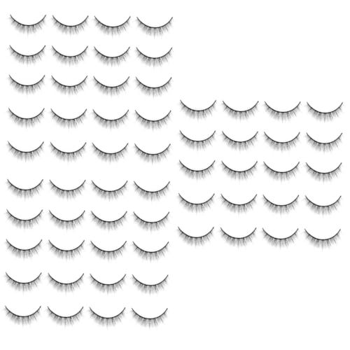 Gogogmee 3er-set Flauschige Kunstwimpern Natürliche Falsche Wimpern Für Frauen Einzelne Wimpernbüschel 10 Paar X 3 von Gogogmee